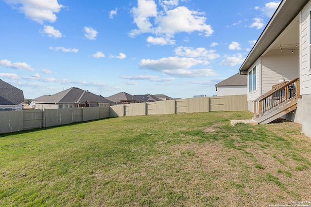 1521 Escarpment, New Braunfels, TX 78132 - view of yard with a residential view