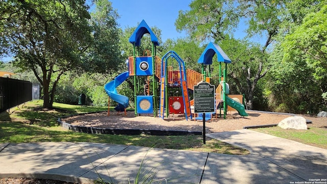 12234 Chambers Cv, San Antonio, TX 78253 - community jungle gym with fence