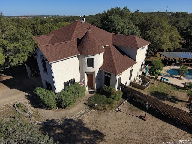 9706 Barons Crk, San Antonio, TX 78251 - aerial view