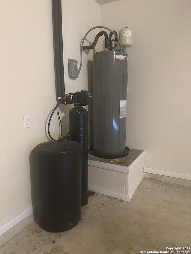 utilities with electric water heater