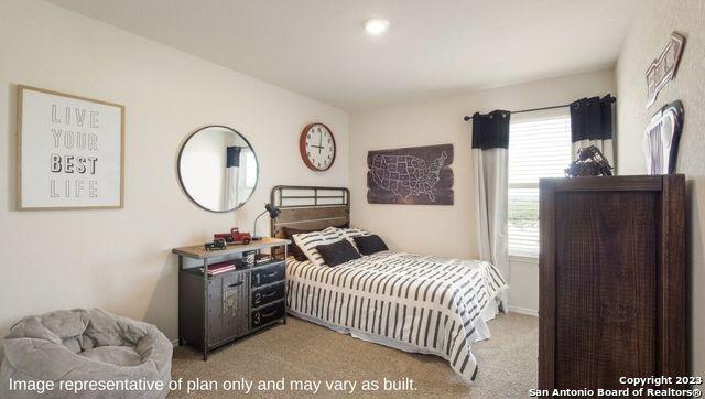 106 Firetail, San Antonio, TX 78253 - view of carpeted bedroom