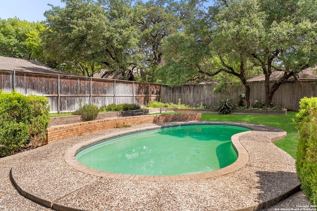 view of pool