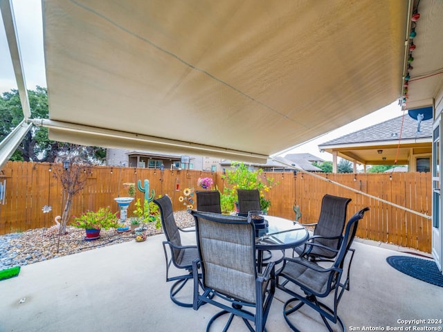 view of patio / terrace