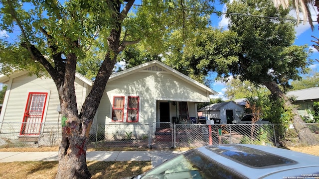 view of bungalow-style home