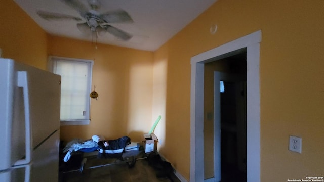 730 S Sabinas St, San Antonio, TX 78207 - interior space featuring ceiling fan