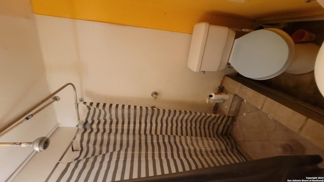 730 S Sabinas St, San Antonio, TX 78207 - half bathroom featuring toilet