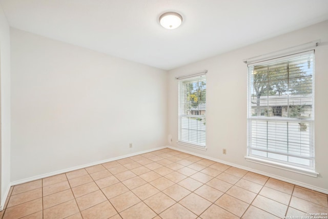 view of tiled empty room