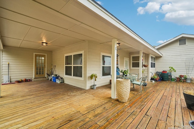 view of deck