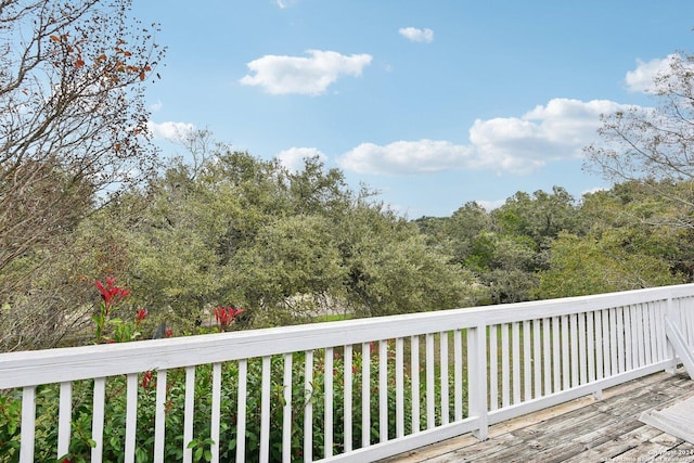 view of deck