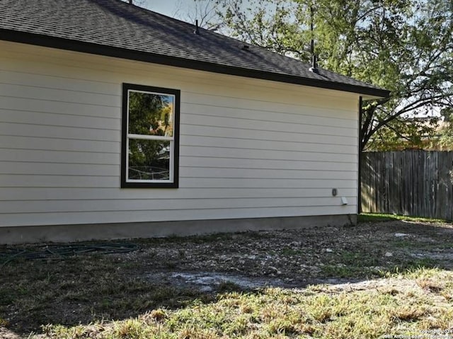 view of side of property