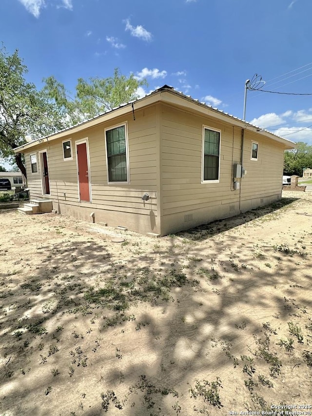221 Chaparral St, Uvalde, TX 78801 - view of front of house with crawl space