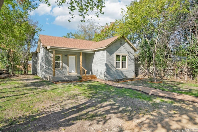 view of rear view of property