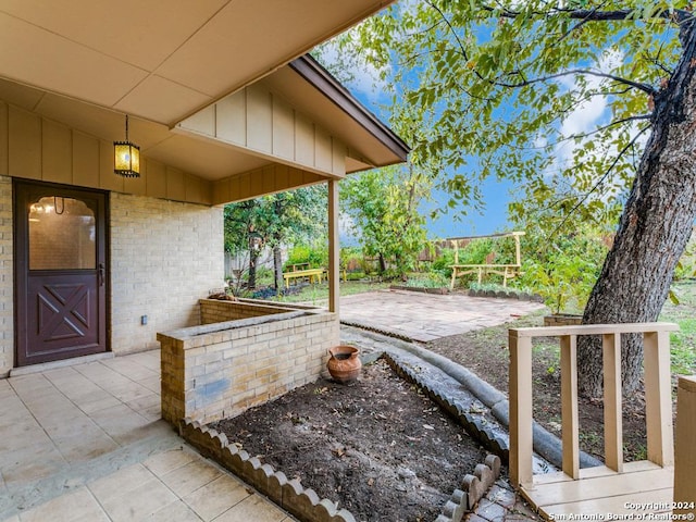 view of patio