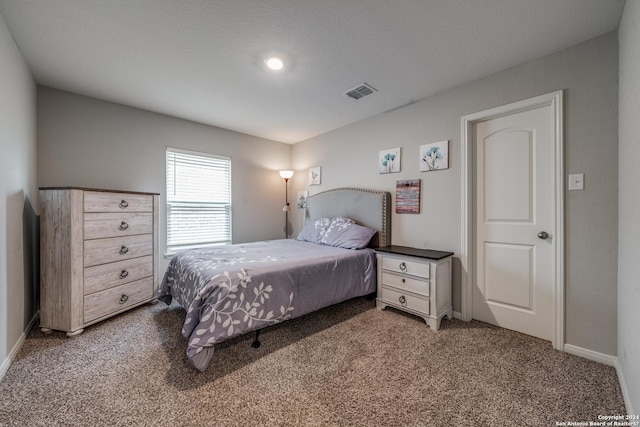 bedroom featuring carpet floors