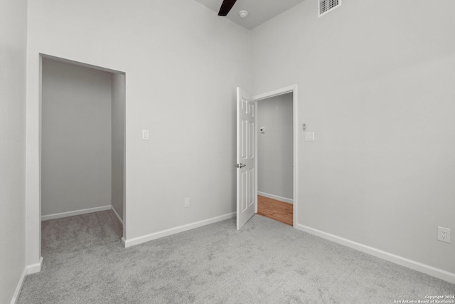 1002 Morningside Dr Unit 6, Terrell Hills, TX 78209 - unfurnished bedroom with light carpet and ceiling fan