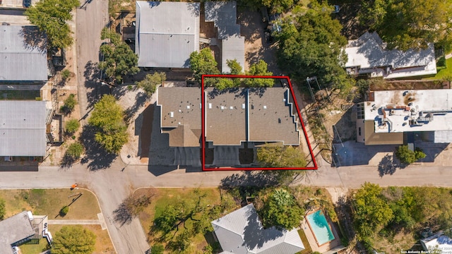 1002 Morningside Dr Unit 6, Terrell Hills, TX 78209 - drone / aerial view