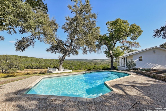 view of swimming pool