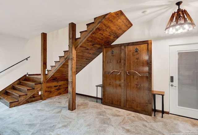 view of foyer entrance