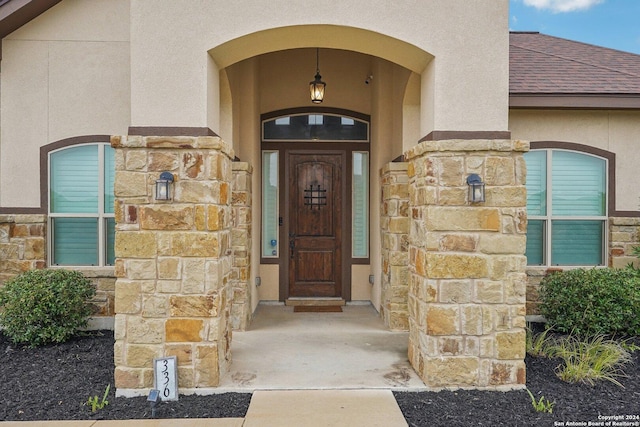 view of entrance to property