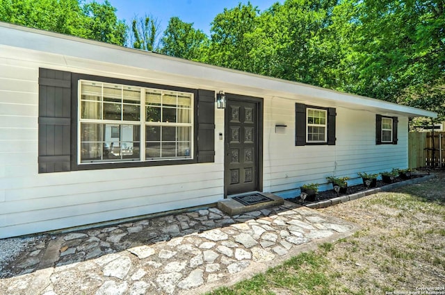 view of front of home with a porch