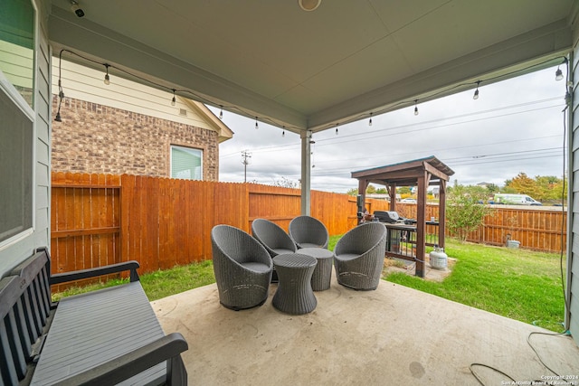 view of patio