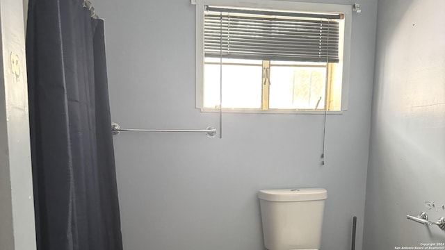 bathroom with toilet