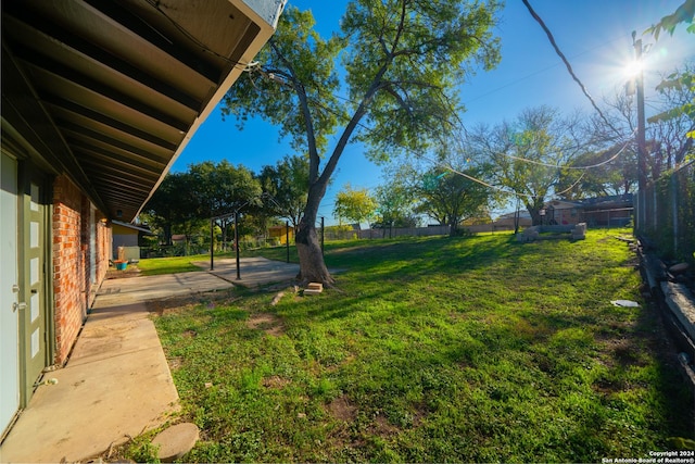 view of yard