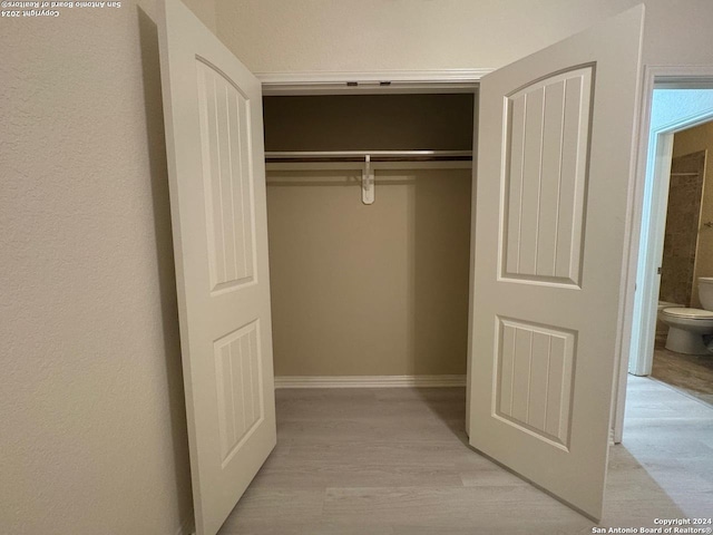 view of closet