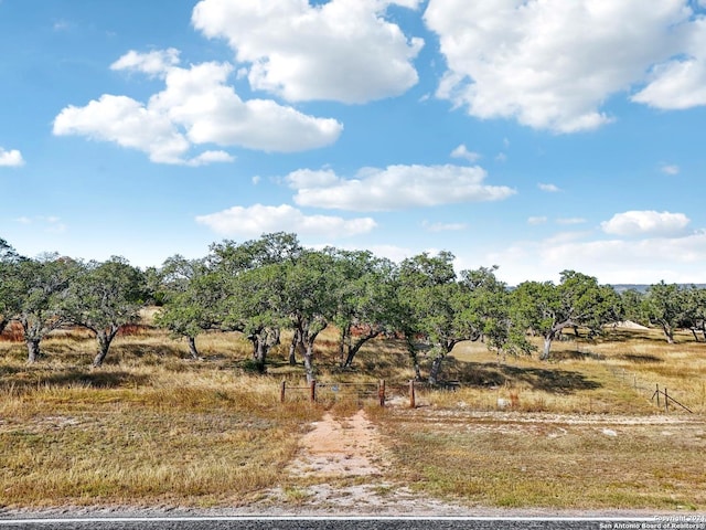 view of nature with a rural view