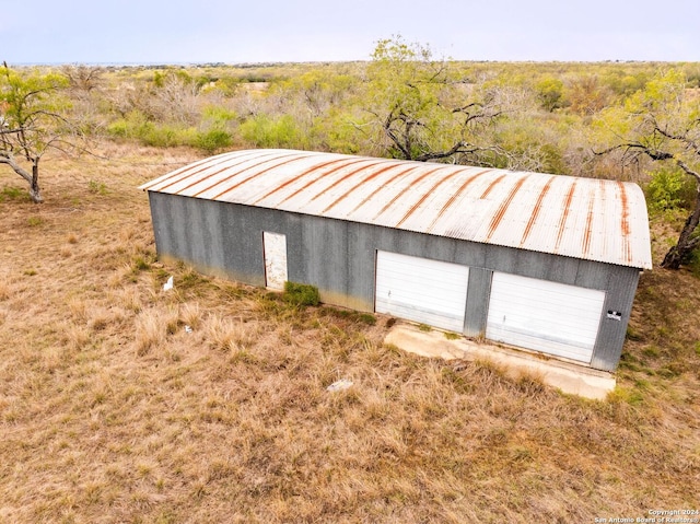 view of outdoor structure