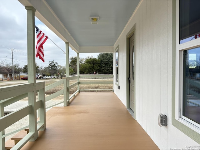 view of patio / terrace featuring a porch