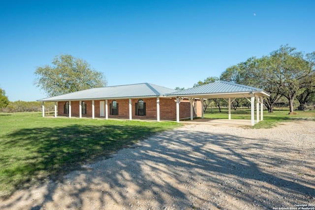 view of front of house