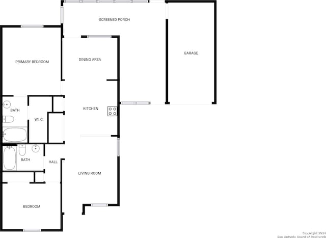 474 Wind Gust, New Braunfels, TX 78130 - view of home floor plan
