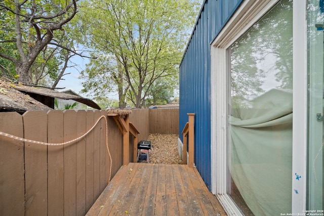 exterior space featuring grilling area