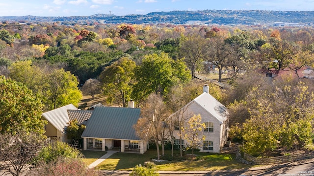 aerial view