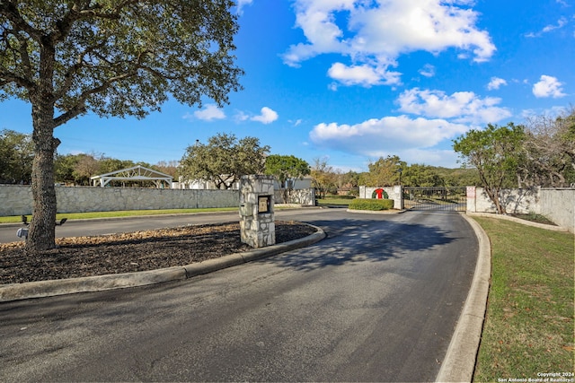 view of road