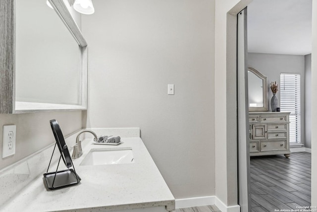 4911 Dare, San Antonio, TX 78217 - clothes washing area with hardwood / wood-style floors and sink