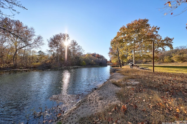 property view of water