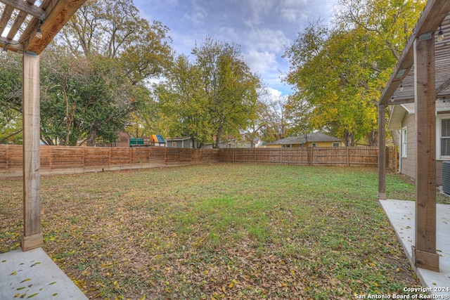 view of yard