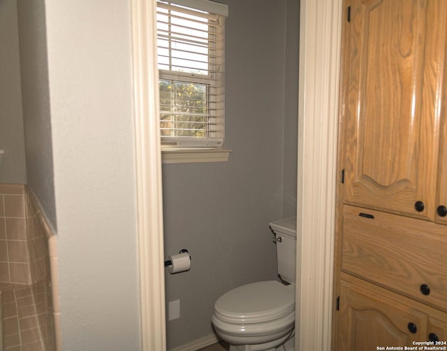 bathroom with toilet