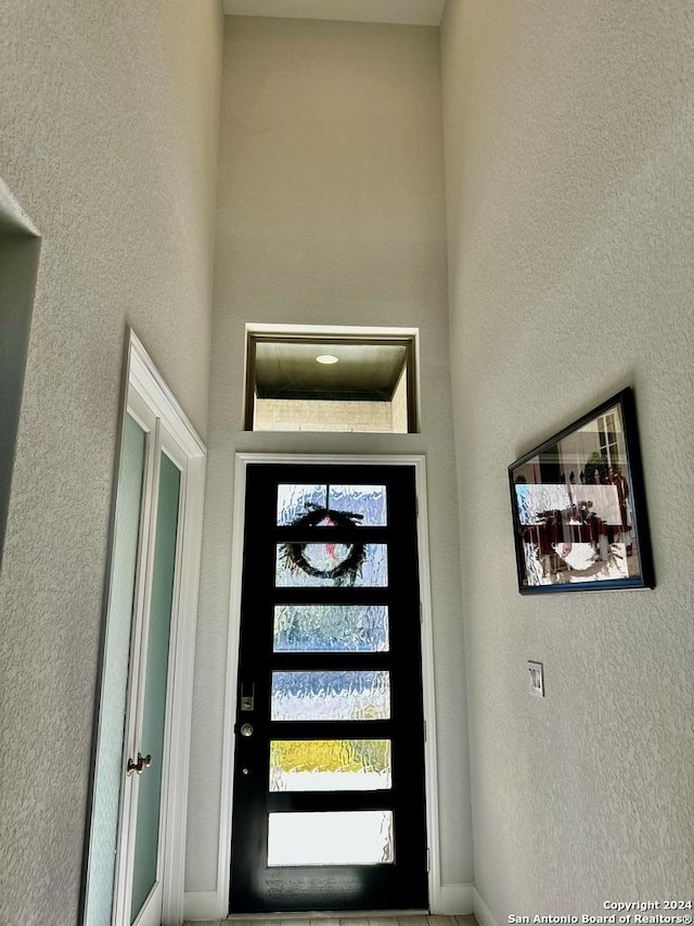 entryway featuring plenty of natural light