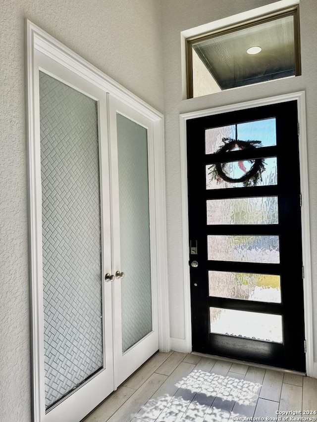 entryway with a healthy amount of sunlight