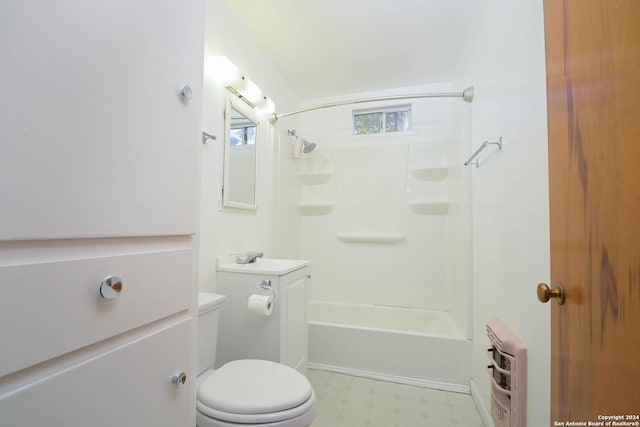 bathroom with  shower combination and toilet