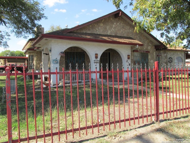 view of gate