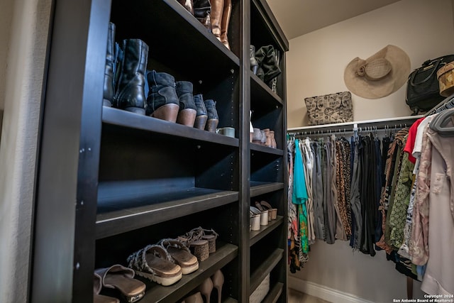 view of spacious closet