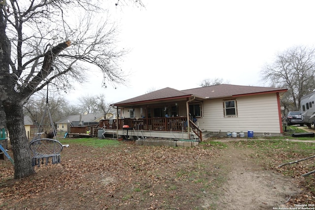 view of rear view of house