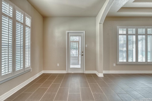 view of entrance foyer