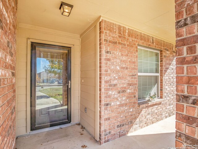 view of entrance to property