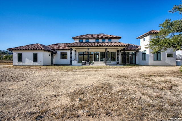 view of rear view of property