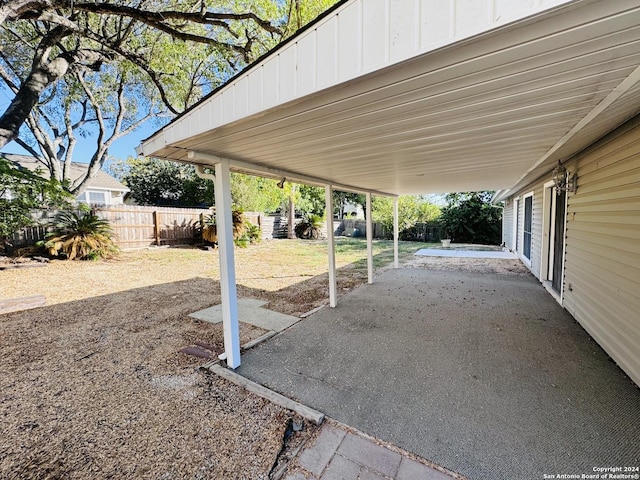 view of patio